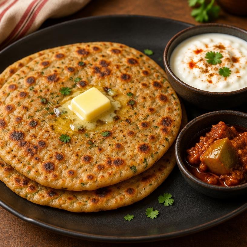 Aloo Paratha at Chai Khana Grill Houston